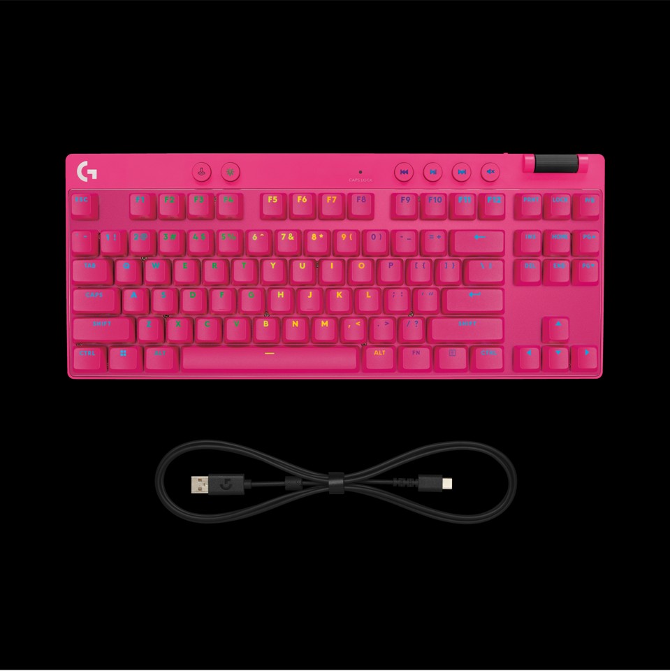 Logitech G - PRO X TKL RAPID tenkeyless gaming keyboard