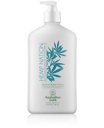 Australian Gold Hemp Nation Aloe & Ocean Water Moisturizing Tan Extender 535ml