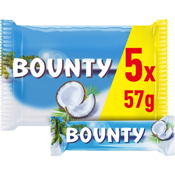 Bounty Chocolade kokos repen 5x2-pack