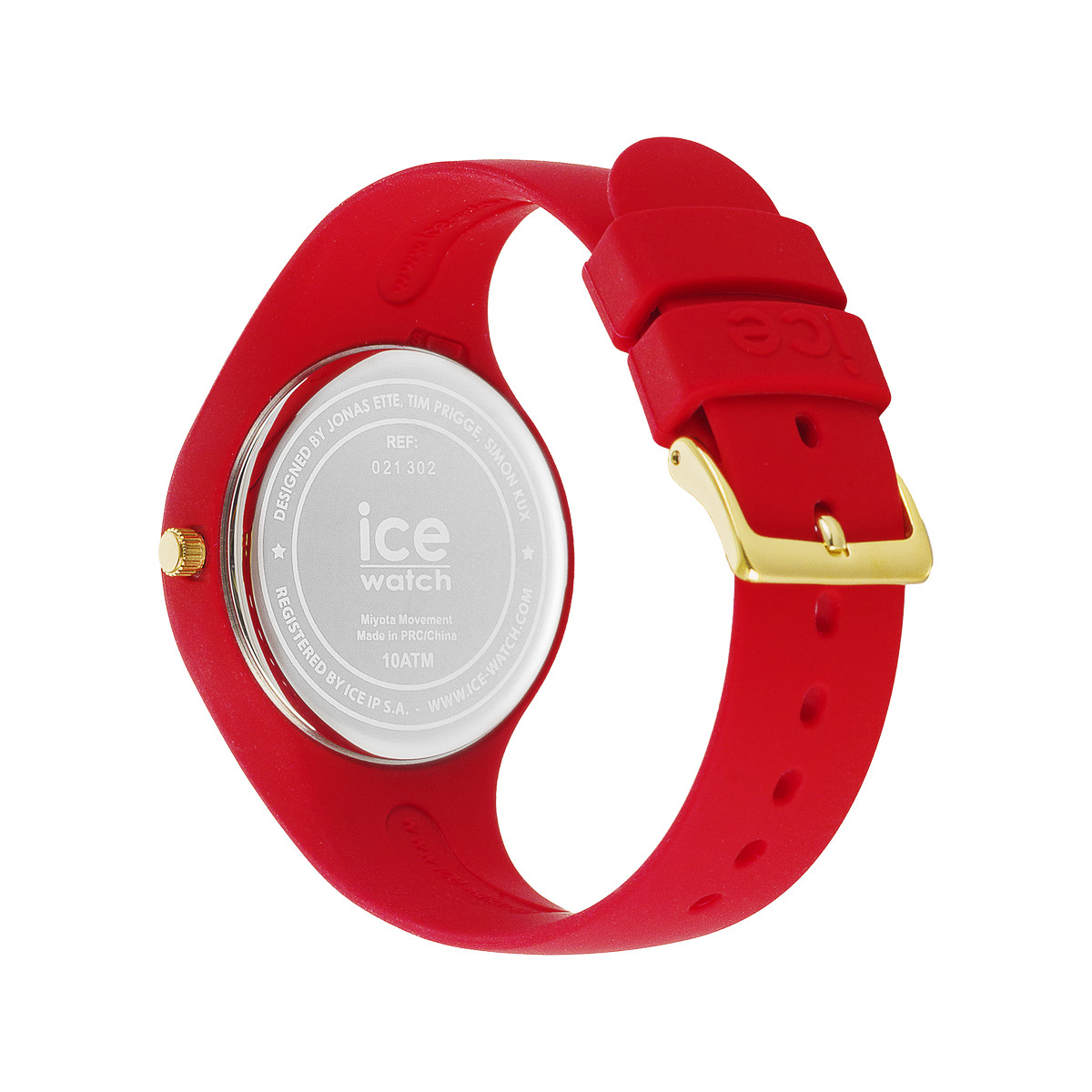 Montre ICE WATCH Ice cosmos femme bracelet silicone rouge