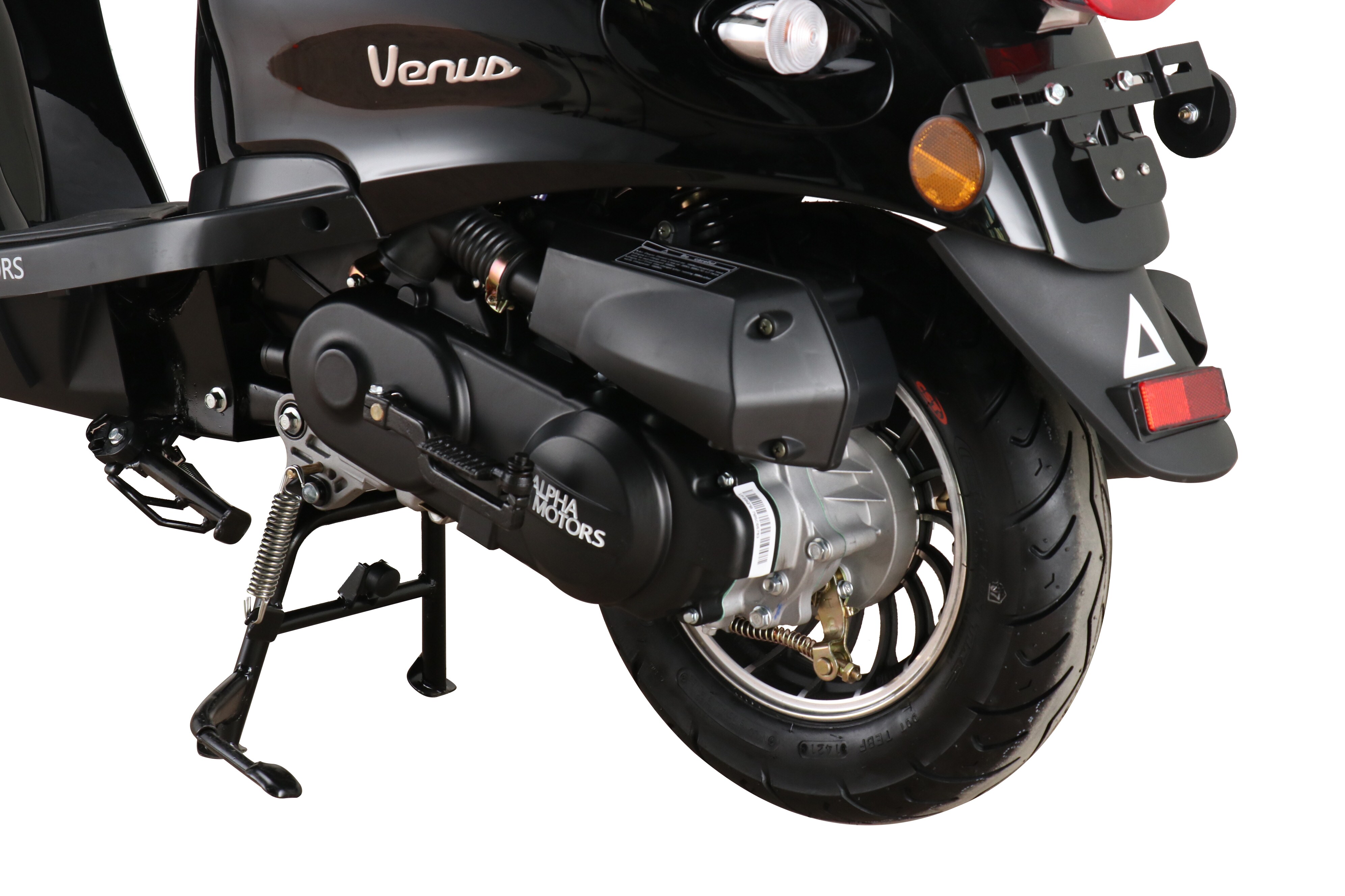 Alpha Motors Motorroller Venus 50 ccm 45 kmh EURO 5 schwarz