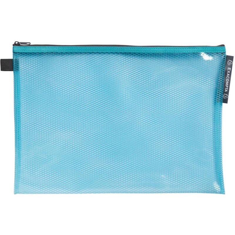Pochette à fermeture éclaire en plastique souple Pop'N Co - Couleurs assorties