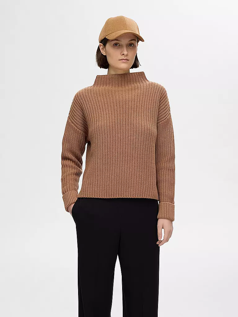 SELECTED FEMME Pullover SLFSELMA camel