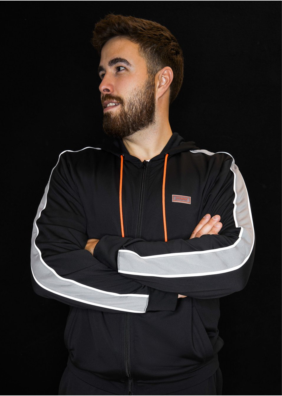 Veste de survêtement fonctionnelle en matière sweat