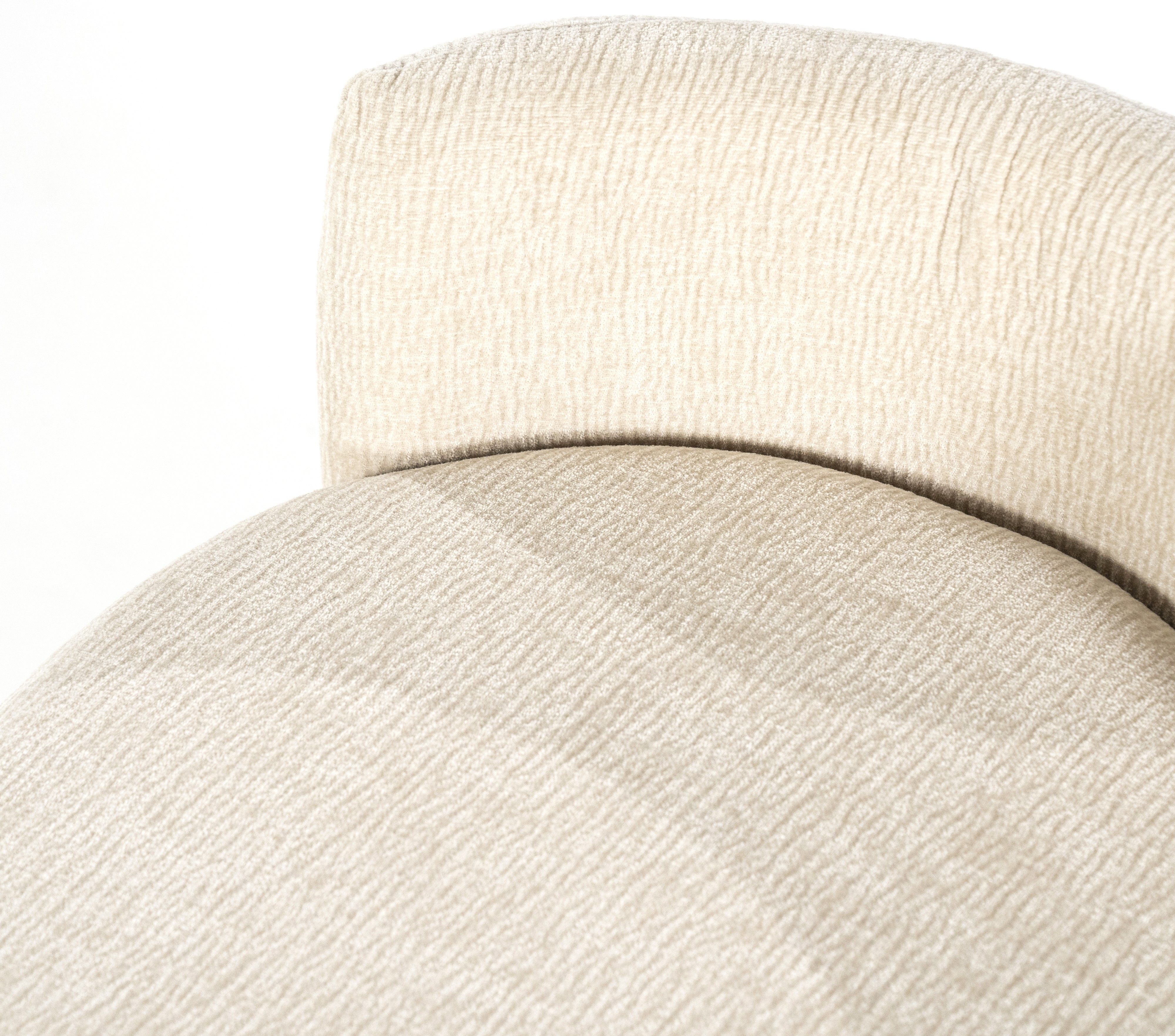Poef Beige 240196 Marque B43 x D48 x H63 cm
