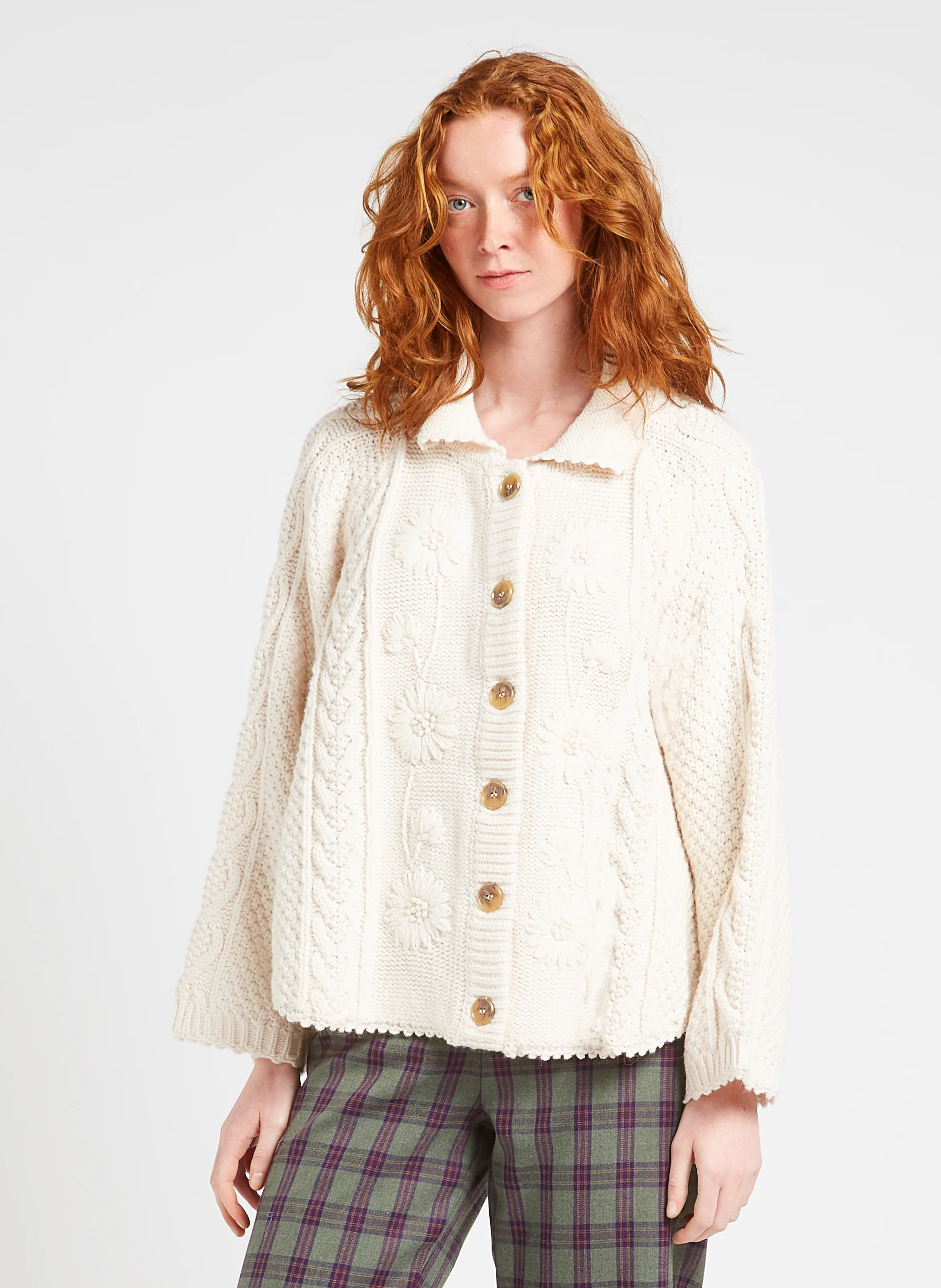 KHELLANE - Gilet col à revers| Beige