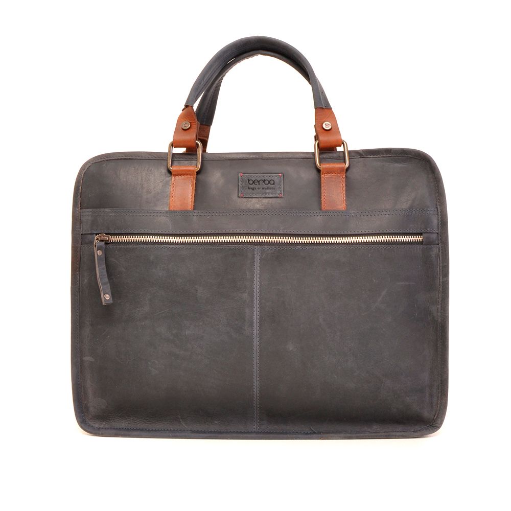 Berba Barbarossa Businesstas Dubbelvaks 15,6 inch Navy