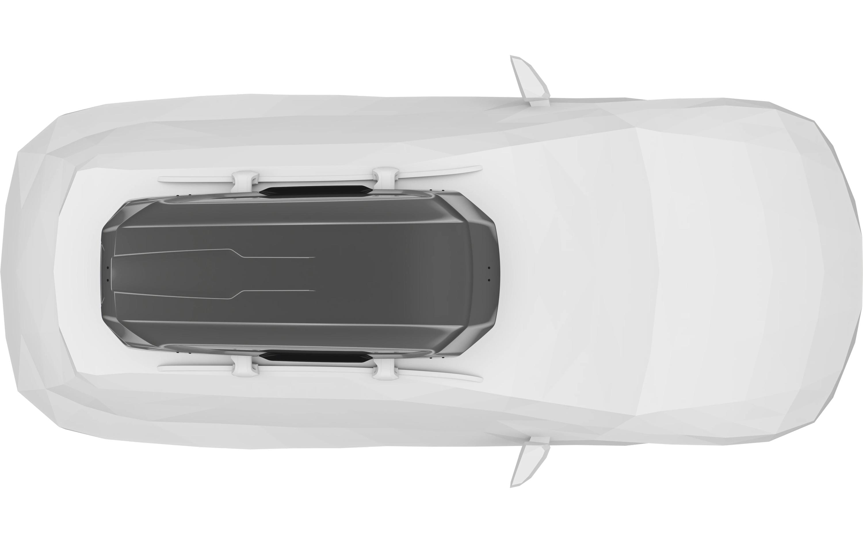 Dachbox Motion 3 L Grau<br>Gepäckbox