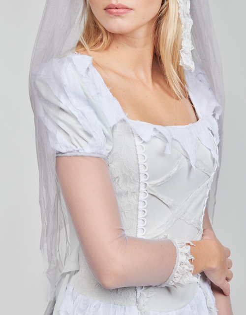 Fun Costumes - COSTUME ADULTE GHOST BRIDE - Multicolore