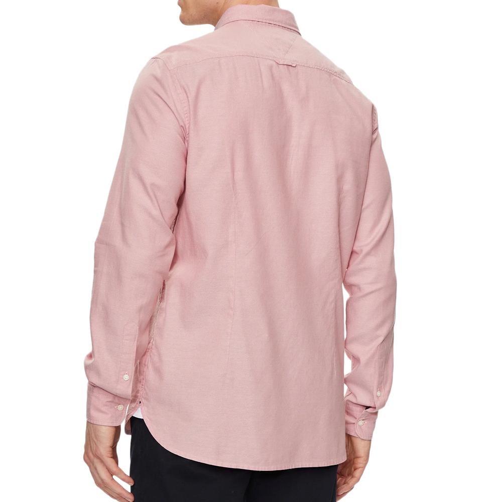Tommy Hilfiger Chemise Rose Homme Tommy Hilfiger Dobby