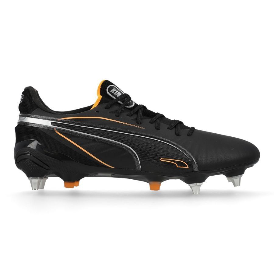 PUMA King Ultimate SG Eclipse - Noir/Heat Fire/Argenté