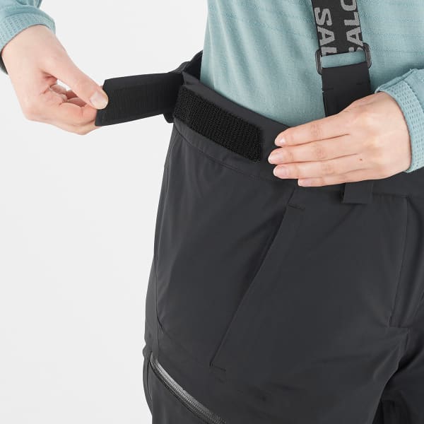 Pantalon de ski SALOMON BRILLIANT PANT W DEEP BLACK