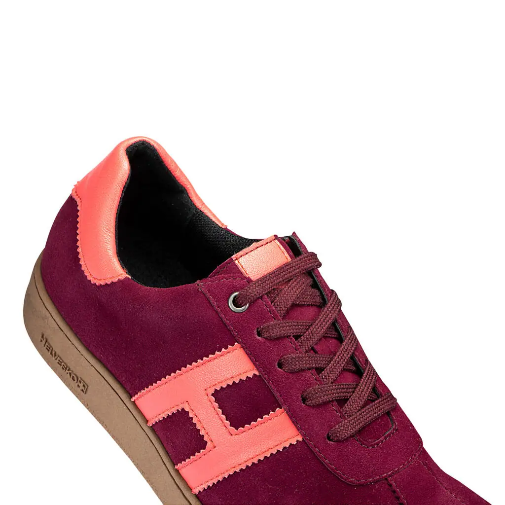 Schnürschuhe - Sneaker NEWPORT weinrot