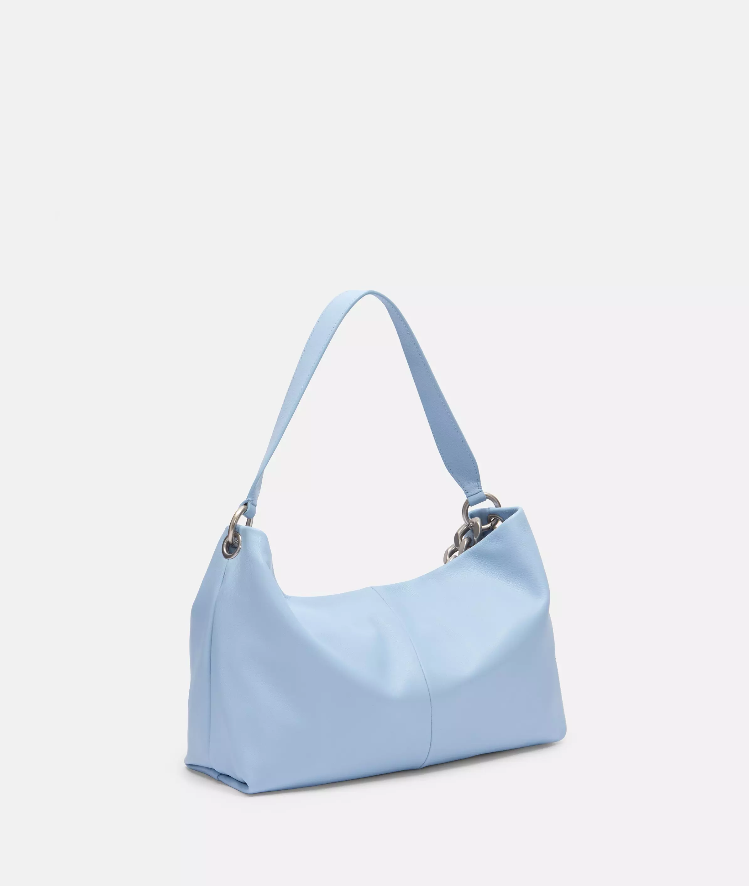 Mira Hobo M Spacious leather hobo bag