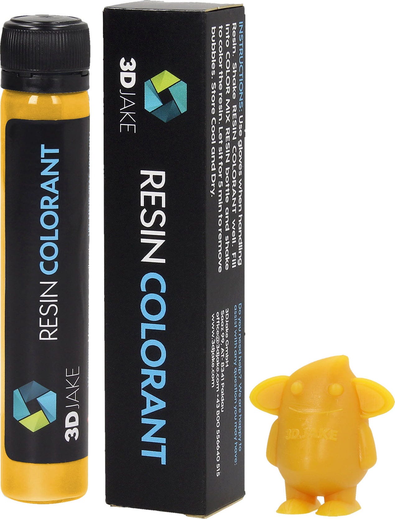 3DJAKE  Resin Colorant Signalgelb, 25 g    Resin Farbstoff in Signalgelb