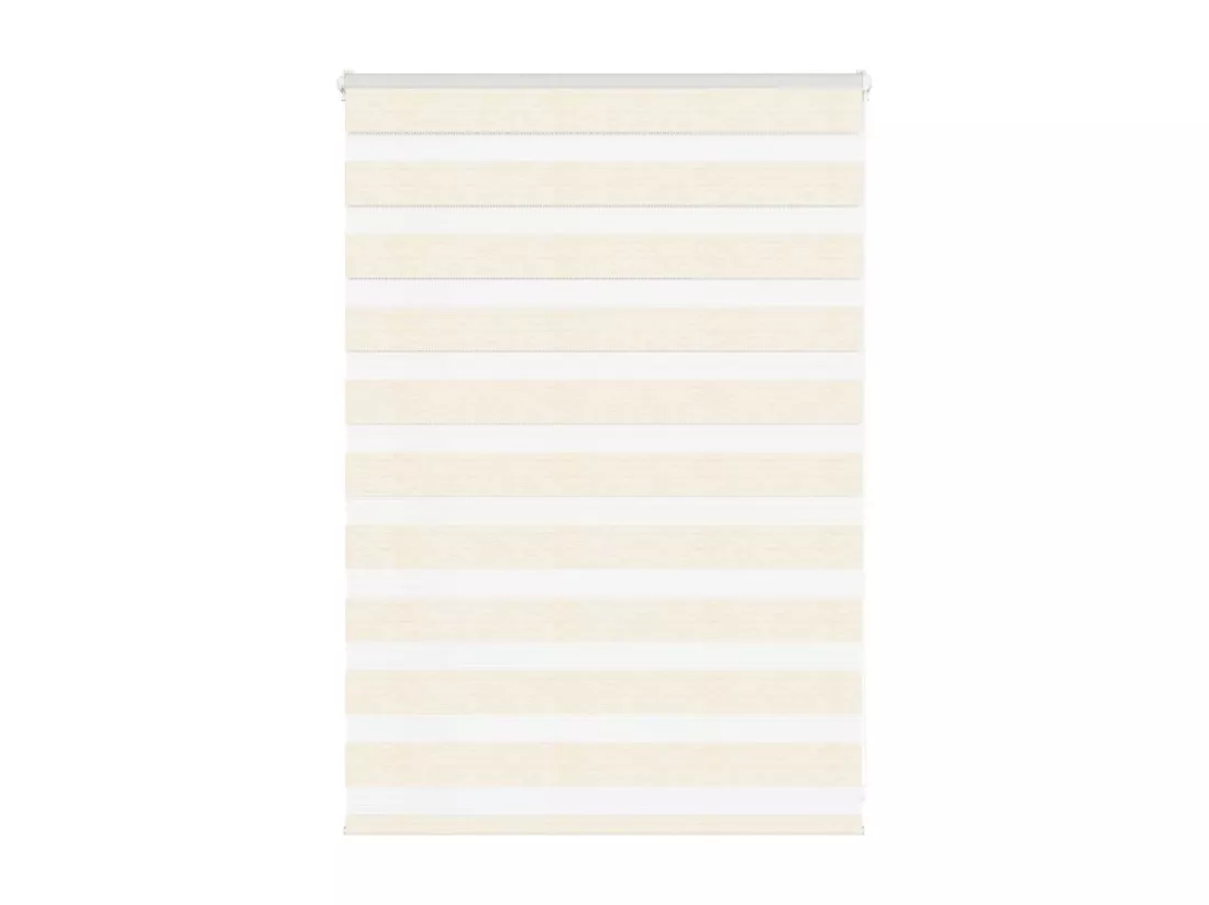 Store zèbre beige marbré largeur du tissu 100,9 cm polyester