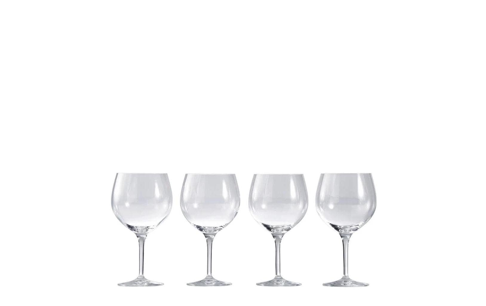 Gin Glas Special 630 ml, 4 Stück, TransparentGin-Tonic-Gläser-Set aus Kristallglas