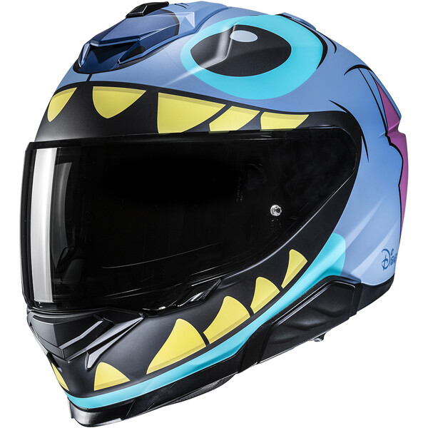HJC - Casque i71 Stitch Disney MC2SF / Bleu / Violet / Mat