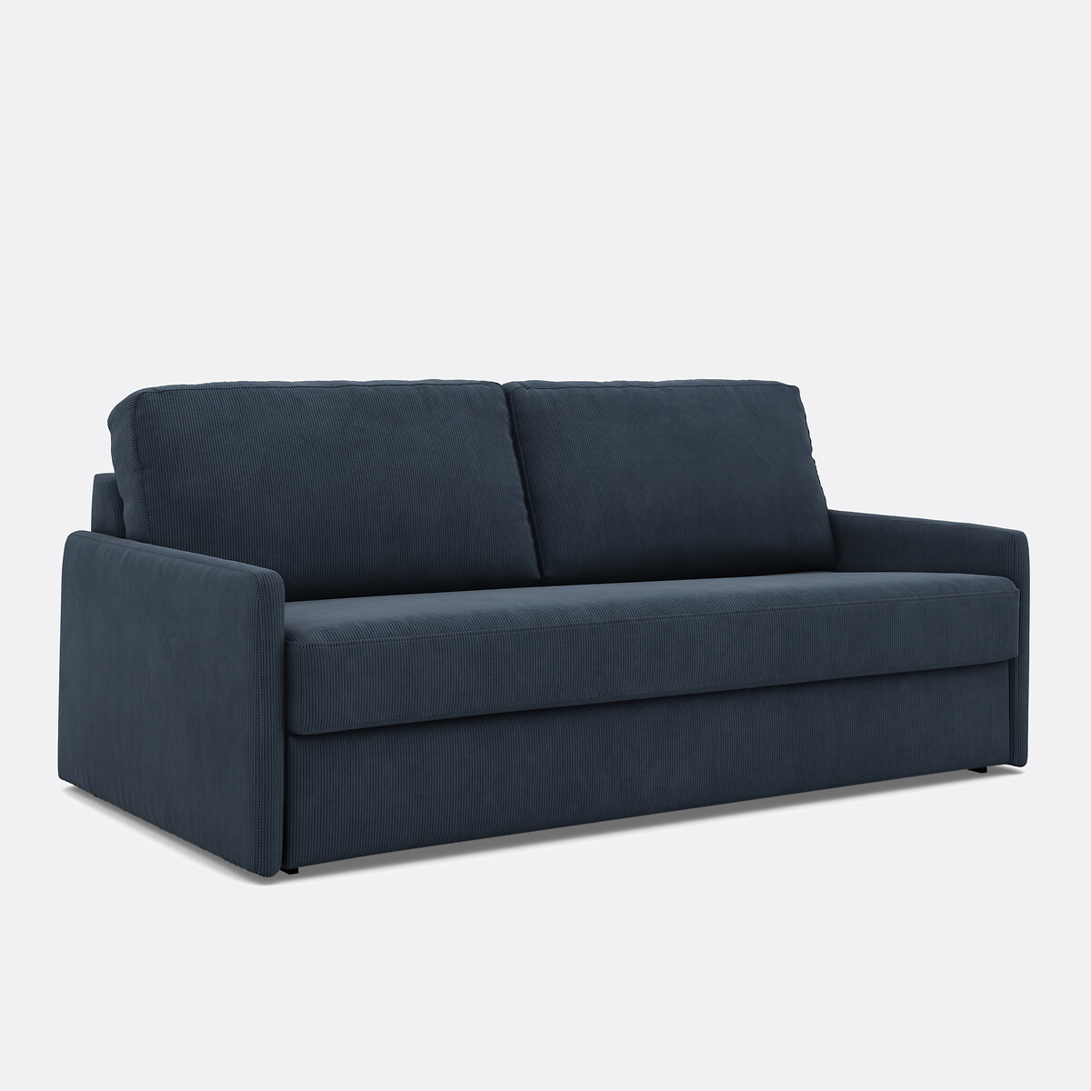 LA REDOUTE INTERIEURS<br>Sofá-cama em veludo cotelê fino, espuma, Marta