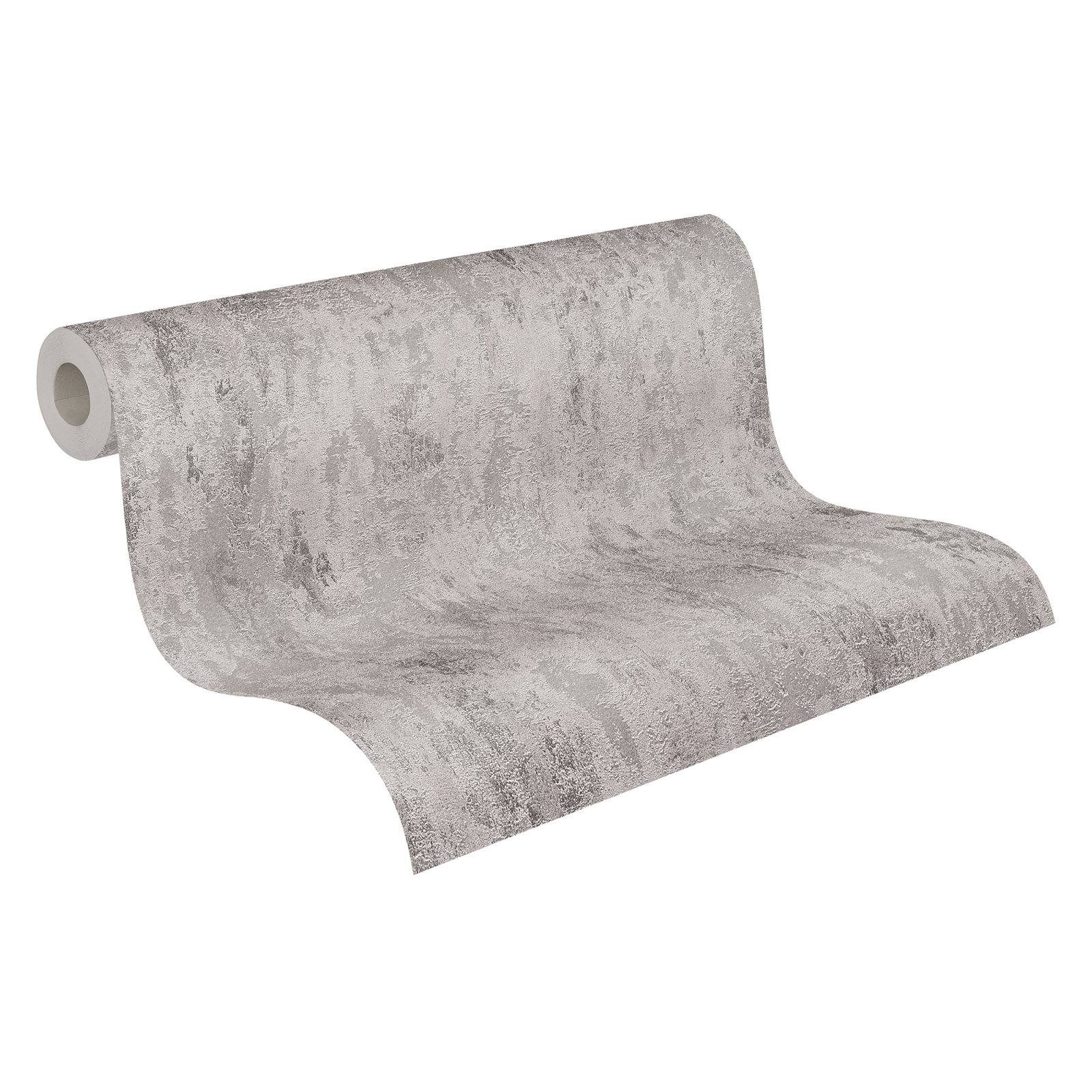 Vliestapete - grau-silber - Rost-Optik - 10 Meter