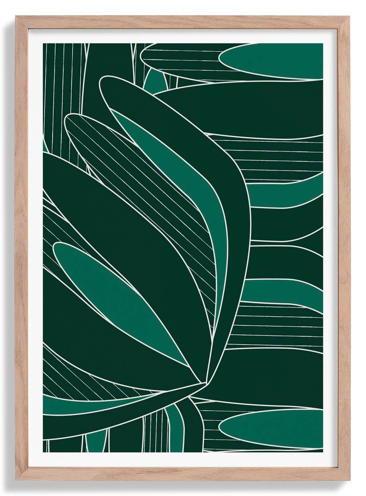 Botanisch Geometrisch Nr 10 von Cinthya Godoy