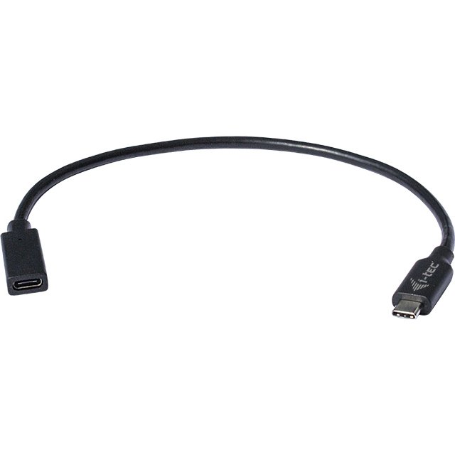 i-tec C31EXTENDCBL câble USB 0,3 m USB 3.1 Type-C Noir