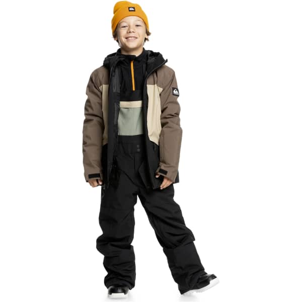 Pantalon de ski QUIKSILVER MASH UP YOUTH BIB TRUE BLACK