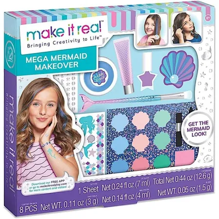 make it real Meerjungfrauen Beautyset für Mädchen