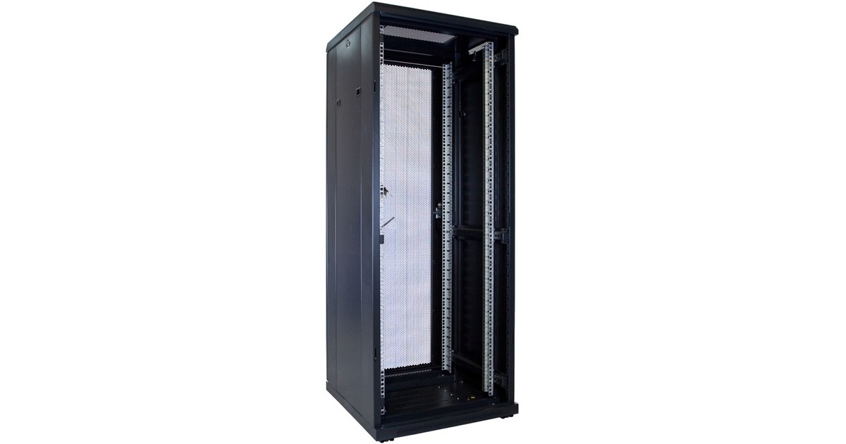 DSI32U serverkast met geperforeerde deur - DS6032PP server rack  (Zwart, 600 x 1000 x 1600mm)