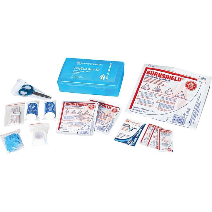 Kit pour les brûlures Easy Care  Burnshield - 14 pièces