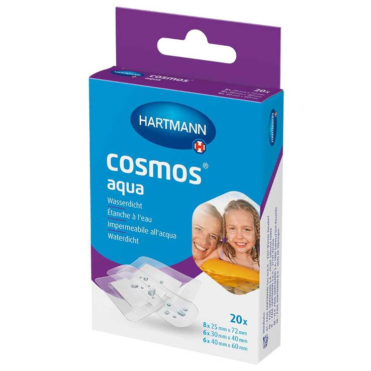 cosmos® aqua Pflaster 3 Größen, 20 St