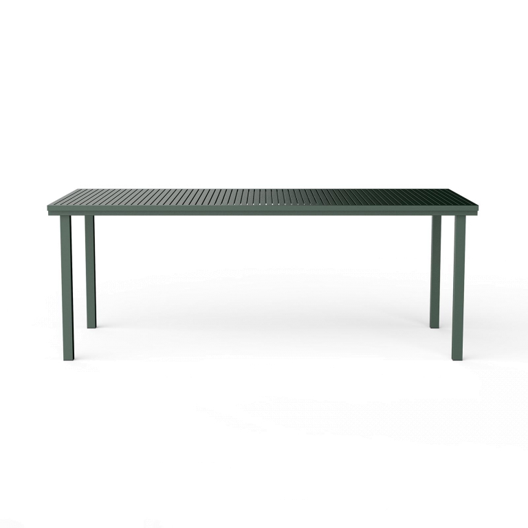 Nine 19 outdoors tafel 200.5x80.5 zwart