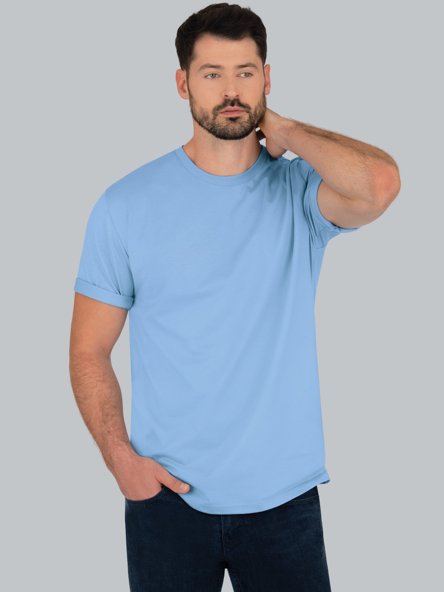 T-Shirt DELUXE Baumwolle Horizont