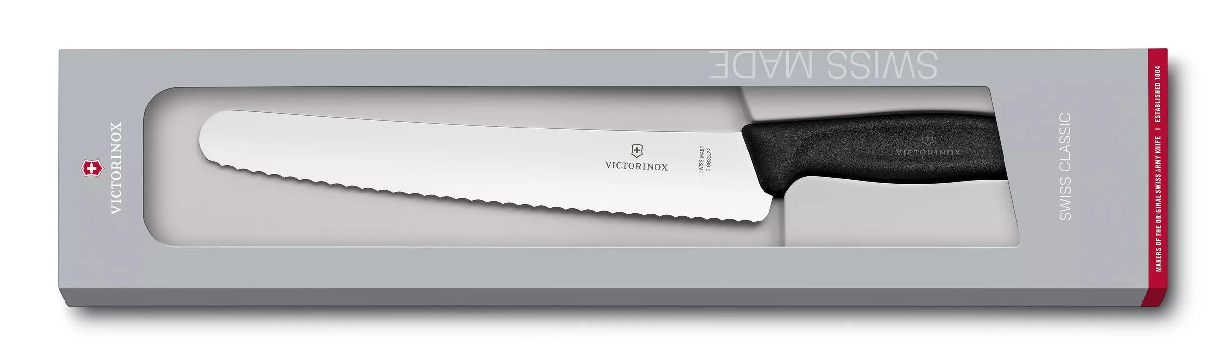 Swiss Classic Brot- und Konditormesser-schwarz
