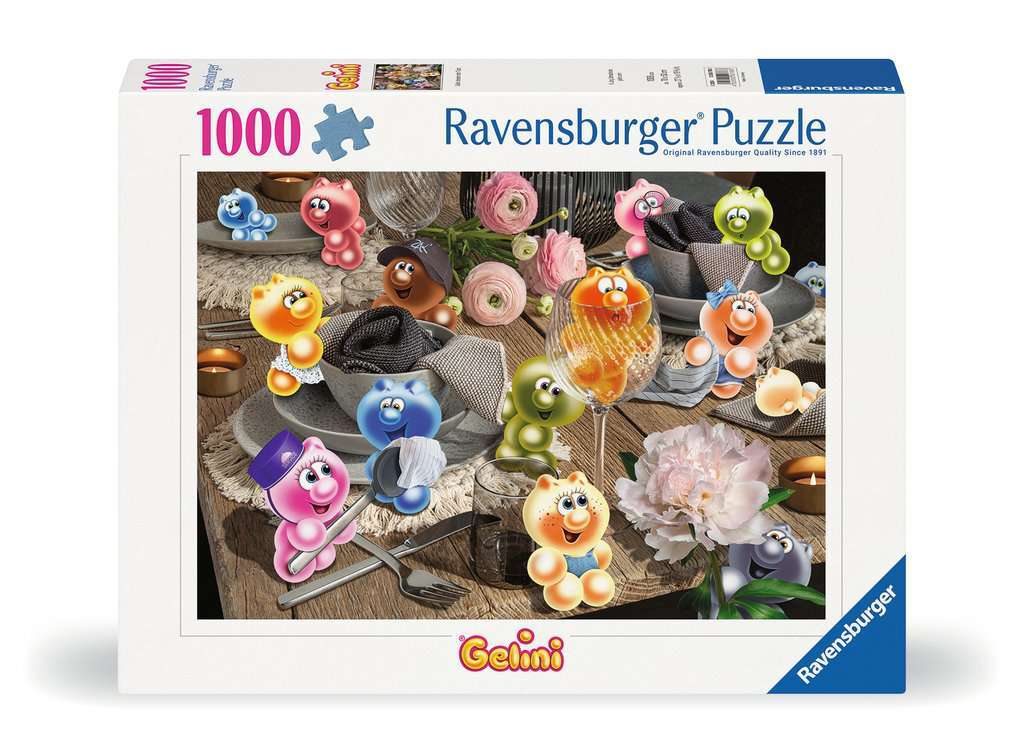 Ravensburger Spiel Gelini decken den Tisch