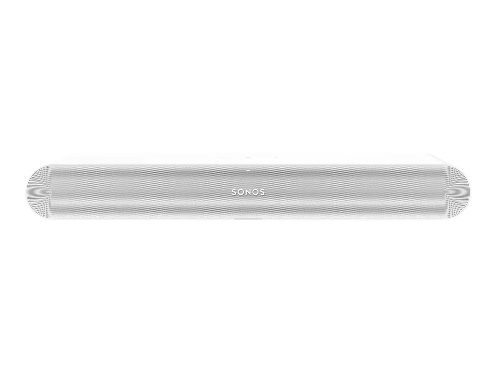 Sonos Ray - Lydbar - trådløs - Ethernet, Fast Ethernet, Wi-Fi - App-kontrolleret - 2-vejs - hvid