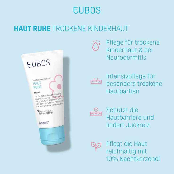 Eubos Kinder Haut Ruhe Creme, 50 ml