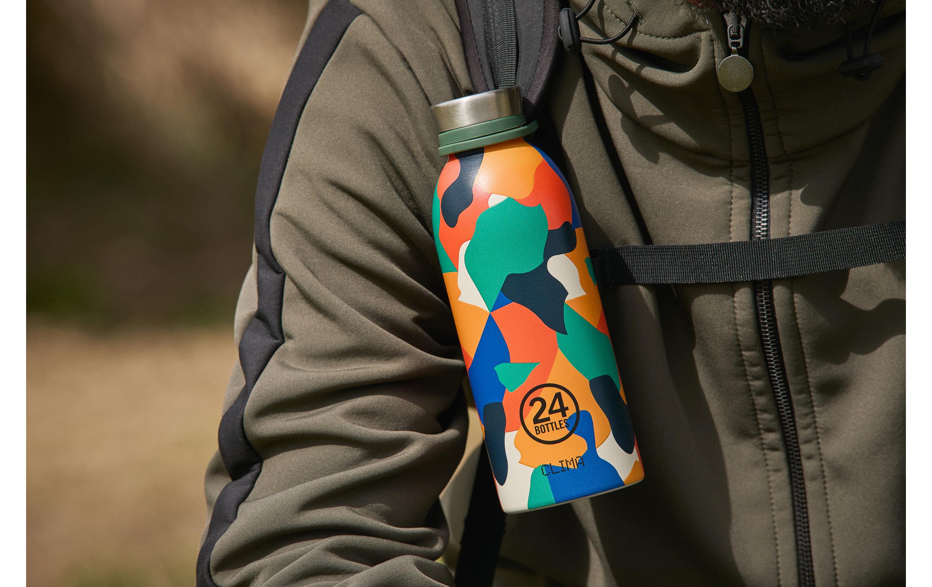 Thermosflasche Clima 500 ml, Tundra OrangeIsolierflasche mit doppelwandiger Edelstahlisolation