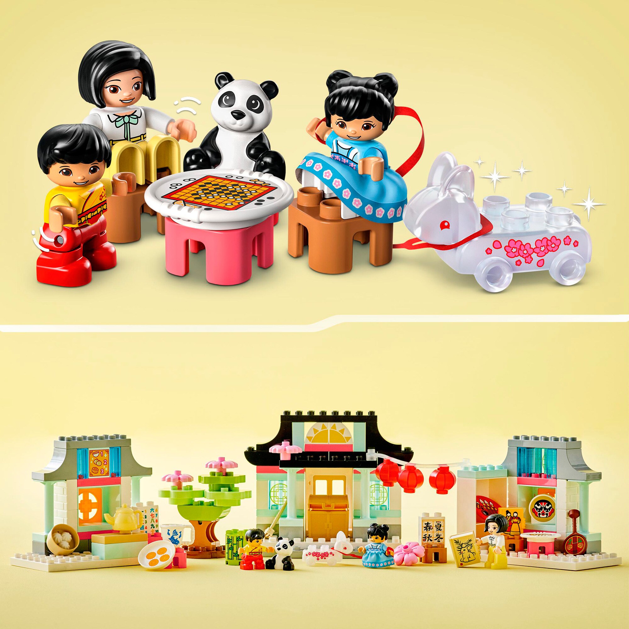 LEGO Konstruktionsspielzeug DUPLO Lerne etwas über die chinesische Kultur
