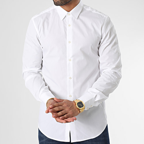 Chemise Manches Longues MMSL00628 Blanc