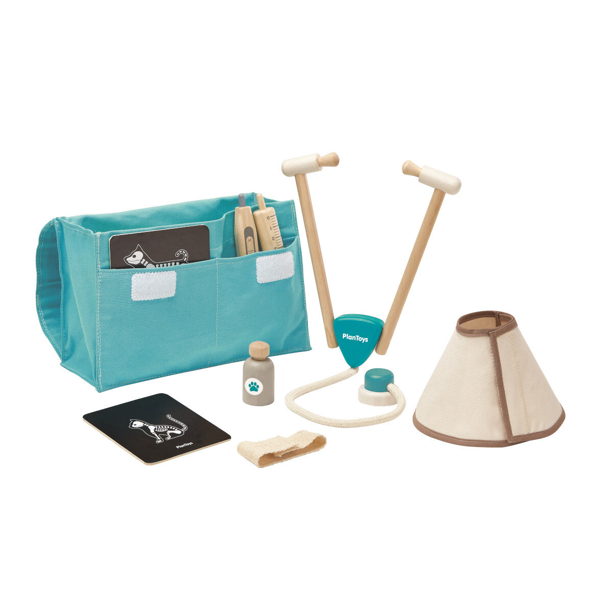 PlanToys PlanToys Holzspielzeug Tierarzt-Tasche Set