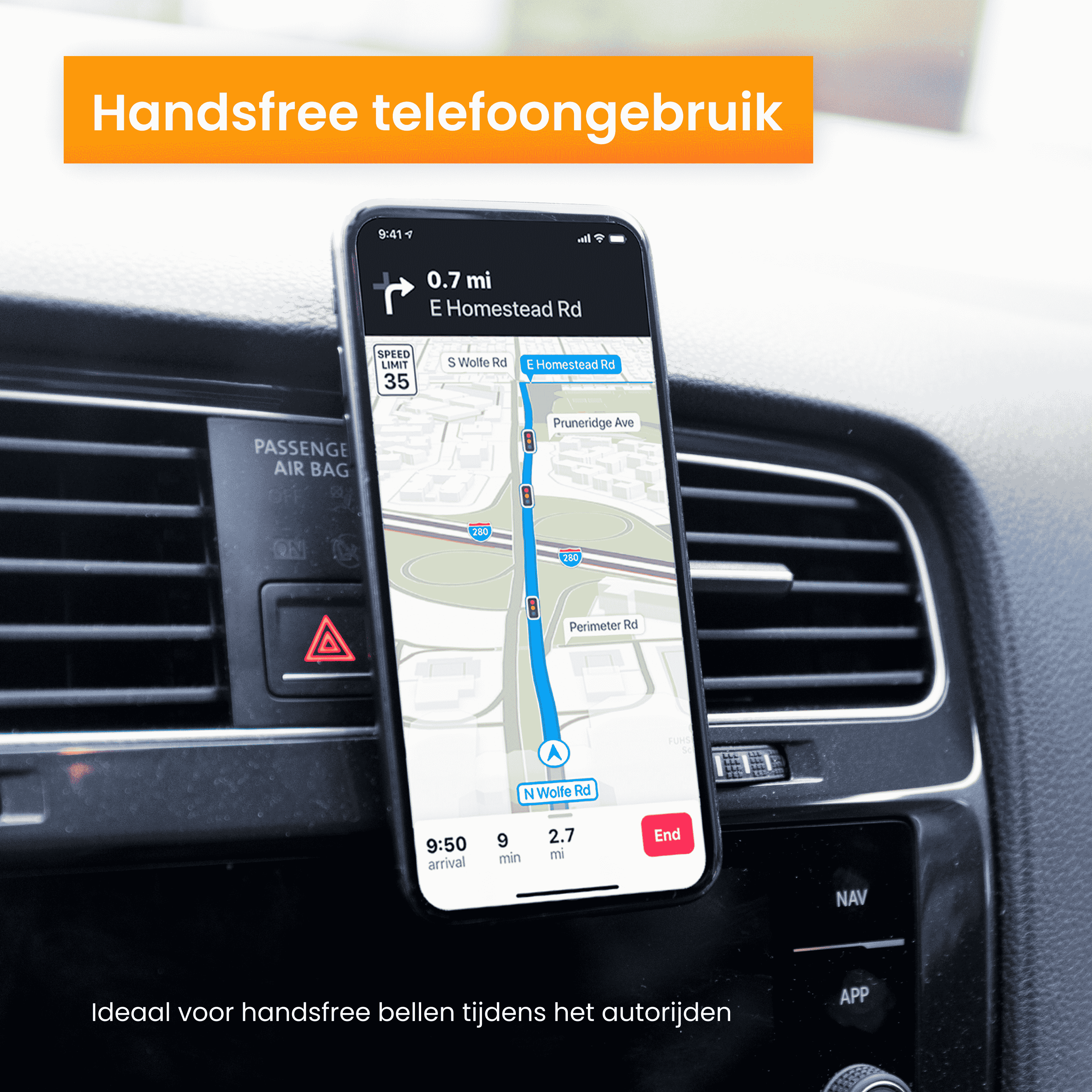 R2B Magnetische Auto telefoonhouder