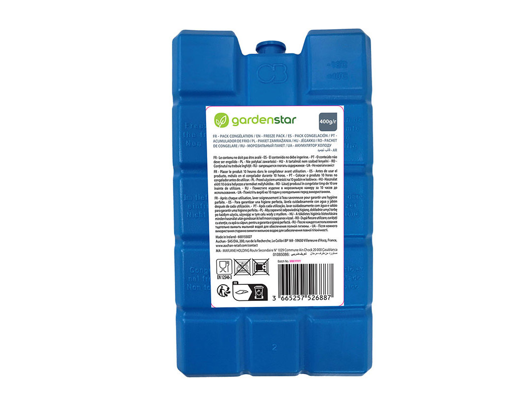 ACUMULADOR FRIO GARDENSTAR 400G