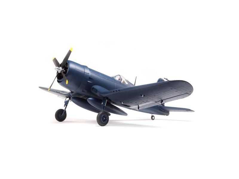 E-flite Warbird F4U-4 Corsair 1.2 m PNP 2. Weltkrieg Warbird mit starkem Brushless Antrieb und Einziehfahrwerk