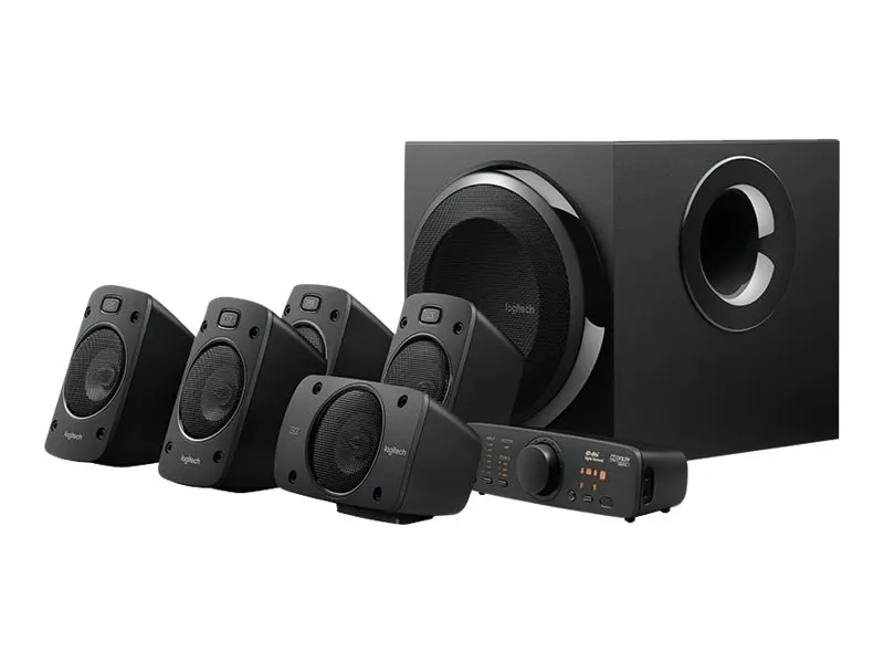 Logitech® | Højttalersystem - til hjemmebiograf - 5.1-kanal - 500 Watt (Total)