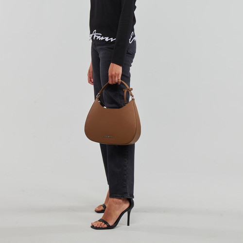 Emporio Armani - WOMAN'S HOBO BAG - Cognac