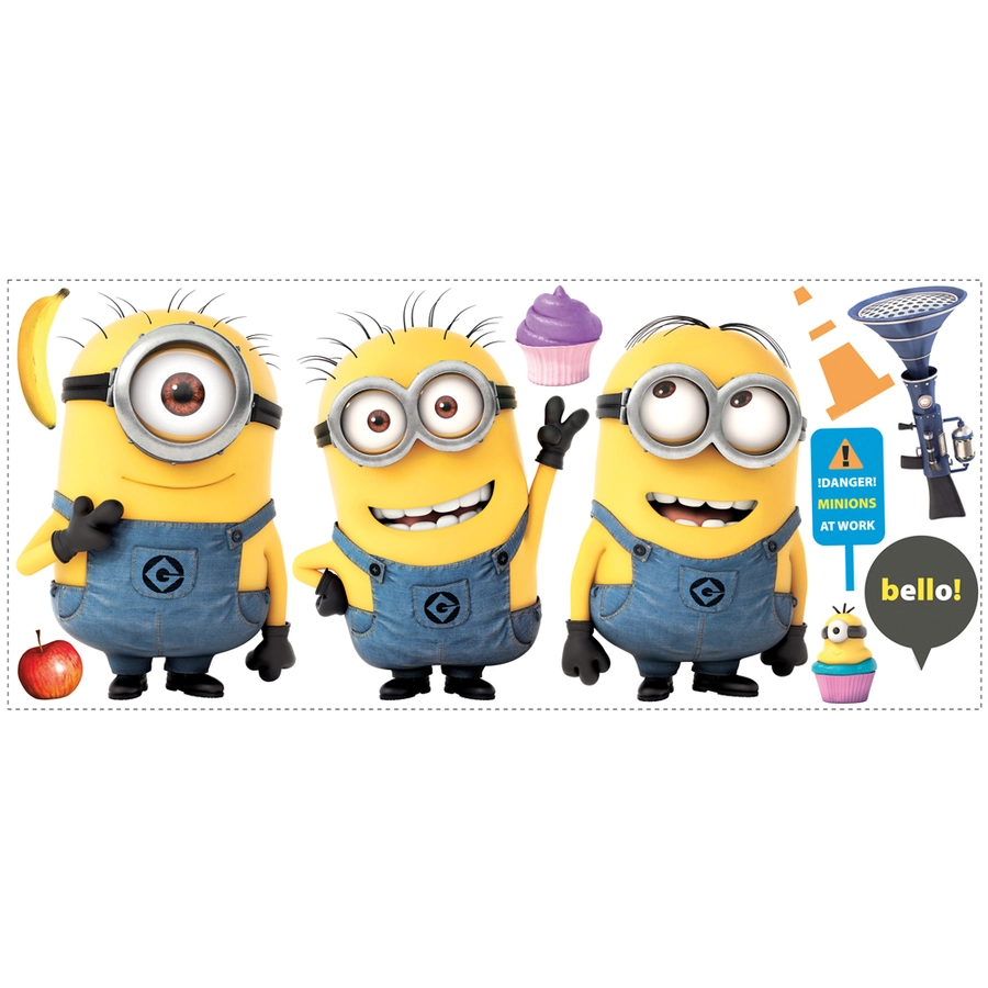 Room Mates Einfach Unverbesserlich 2 - Minions Mehrfarbig