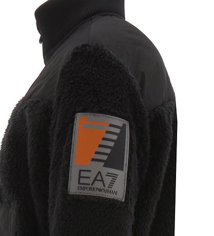 EA7 Fleecetr?je - Sort