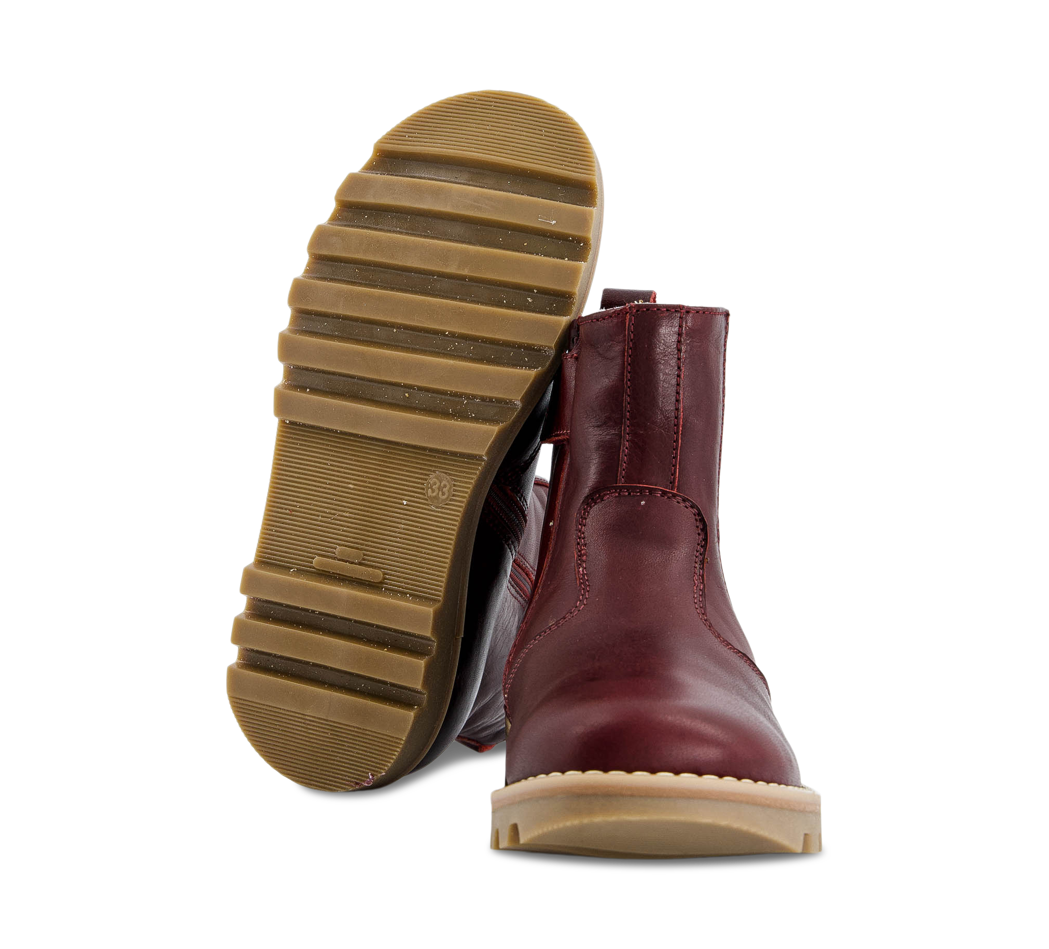 Dianetti Schlupfstiefel / RV Mäd. (ohne Membrane) rot