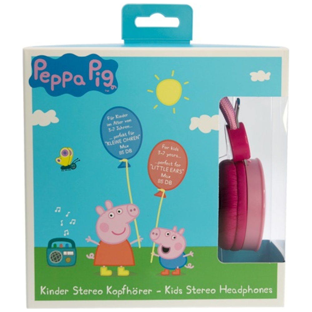 Peppa Pig Kinderkopfhörer Rosa